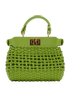 Nano Peekaboo, &pound;995, Handbags, Green, Leather, Back view